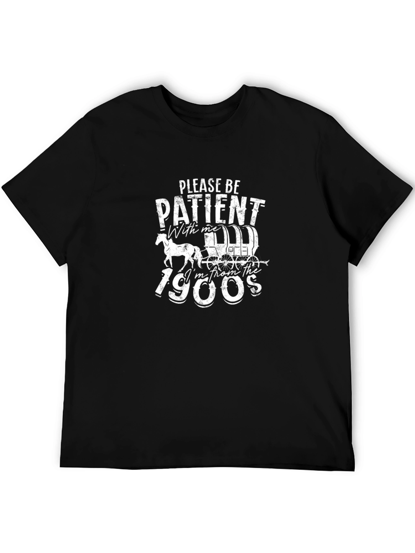 Please Be Patient T-Shirt - Retro Novelty Tee