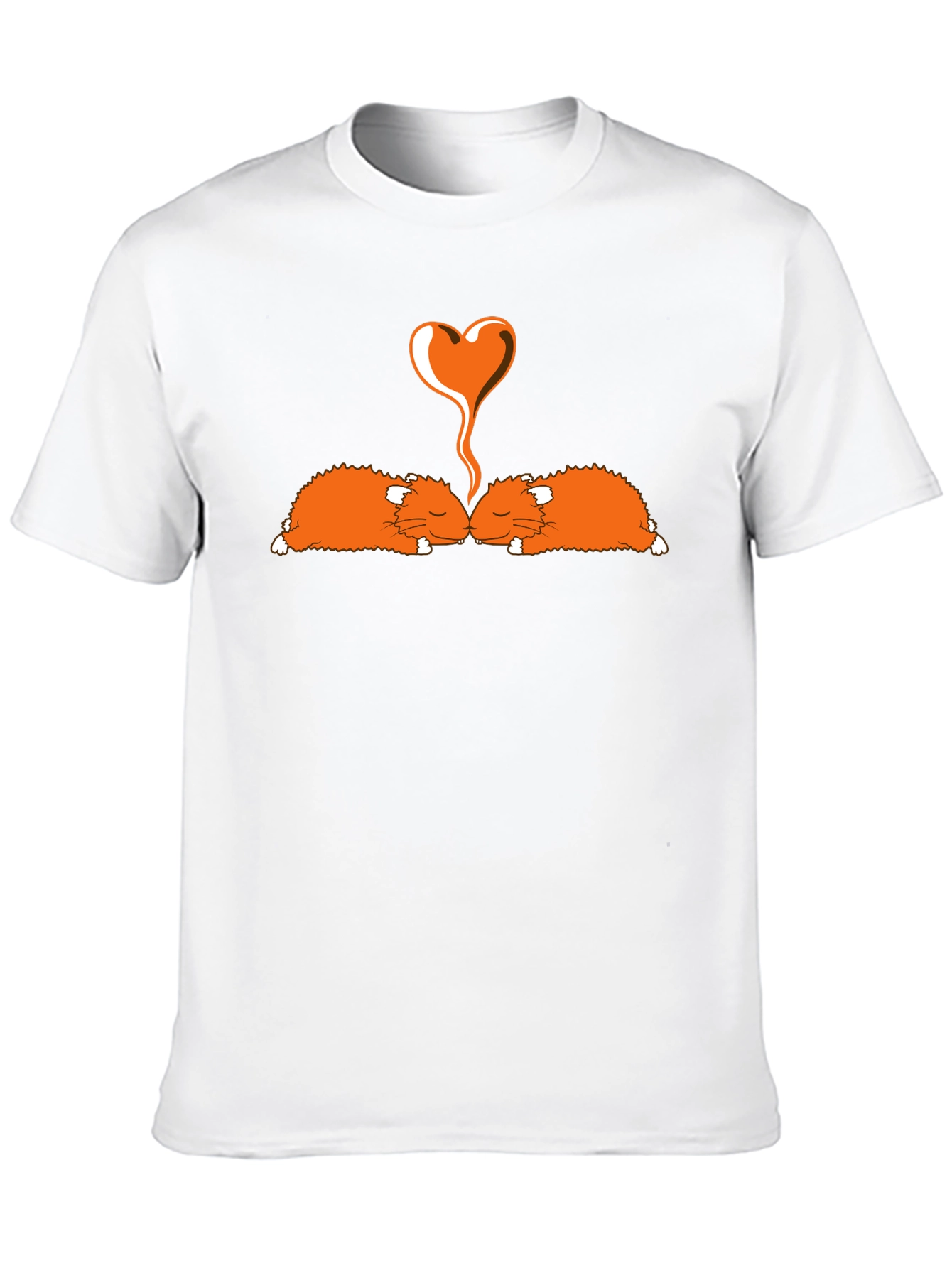 Hamster Love Black T-Shirt