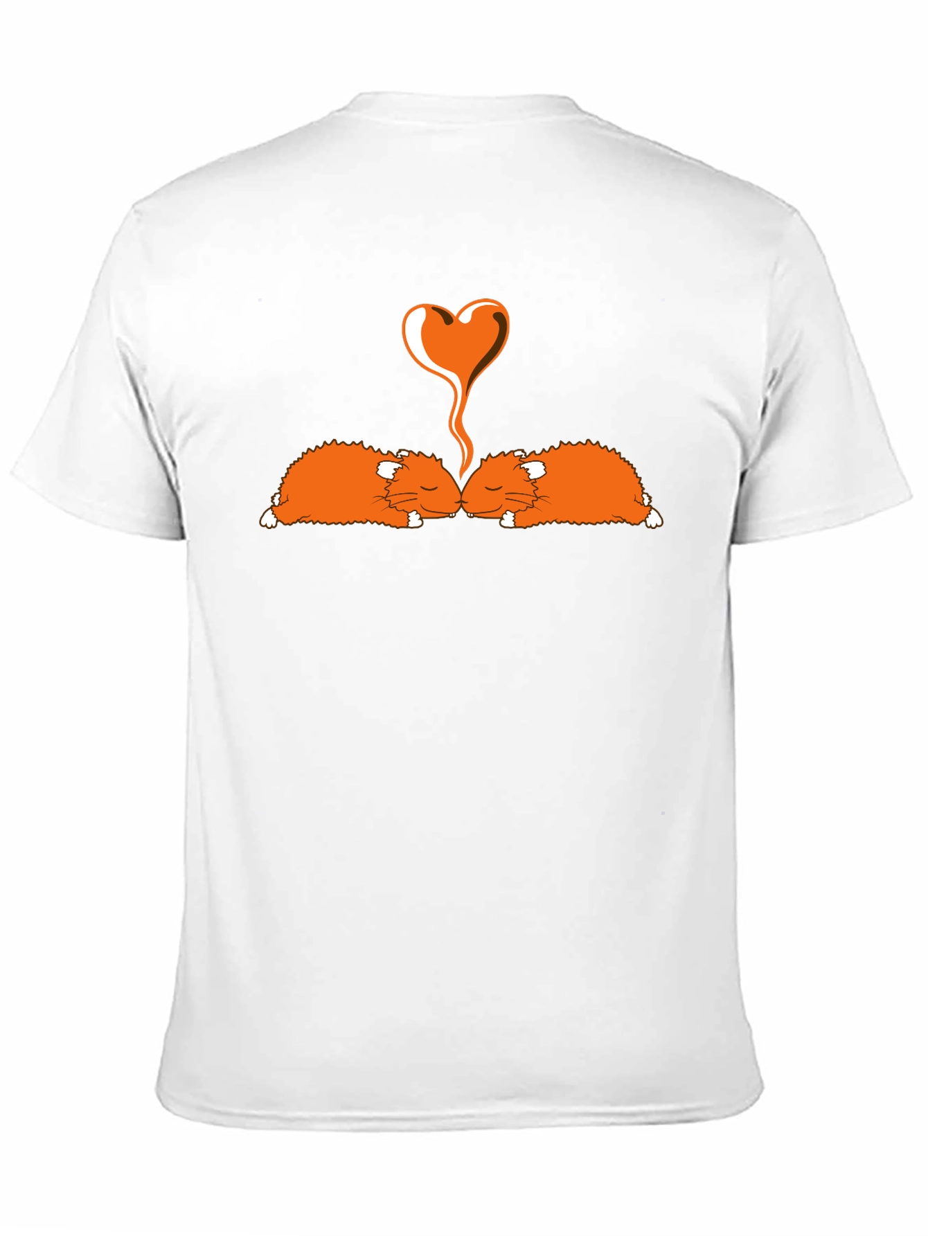 Hamster Love Black T-Shirt
