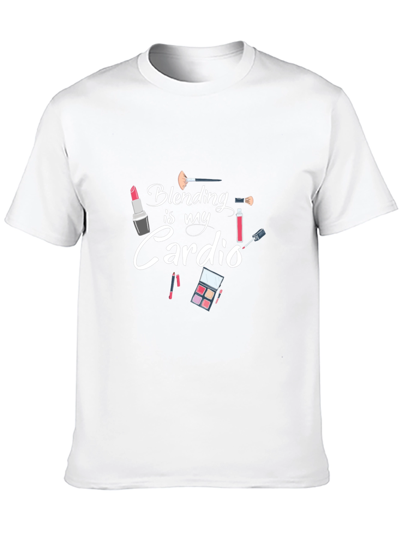 Blending is My Cardio Black T-Shirt