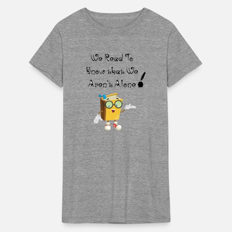 we read to know that we aren't alone