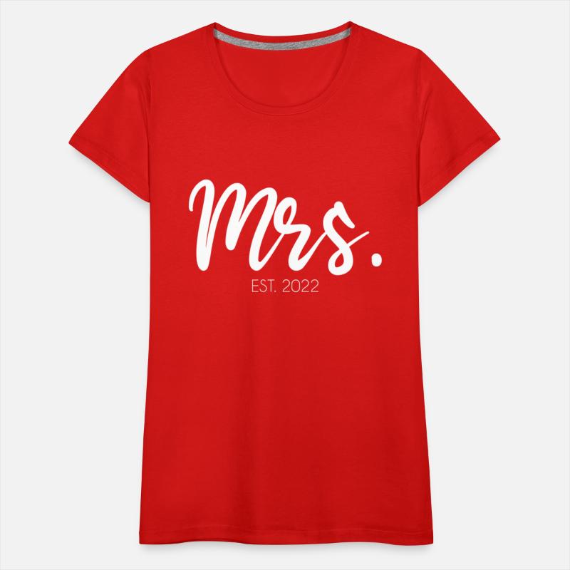 Wedding Mrs Est 2022 Bridal Bride