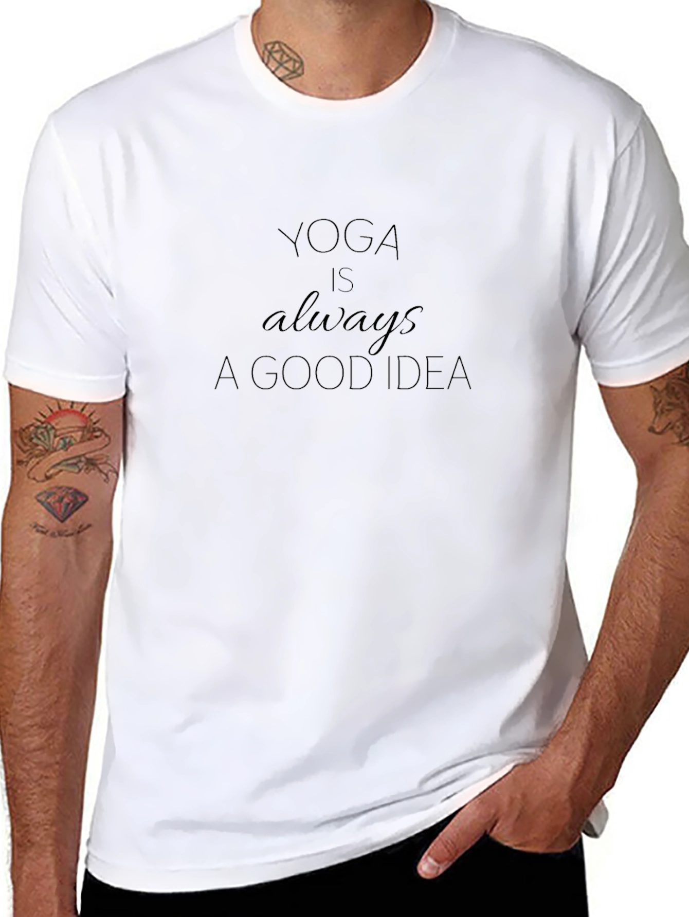 Yoga Is Always a Good Idea Graphic Tee