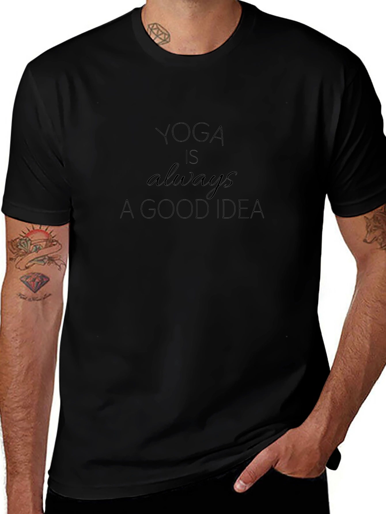 Yoga Is Always a Good Idea Graphic Tee