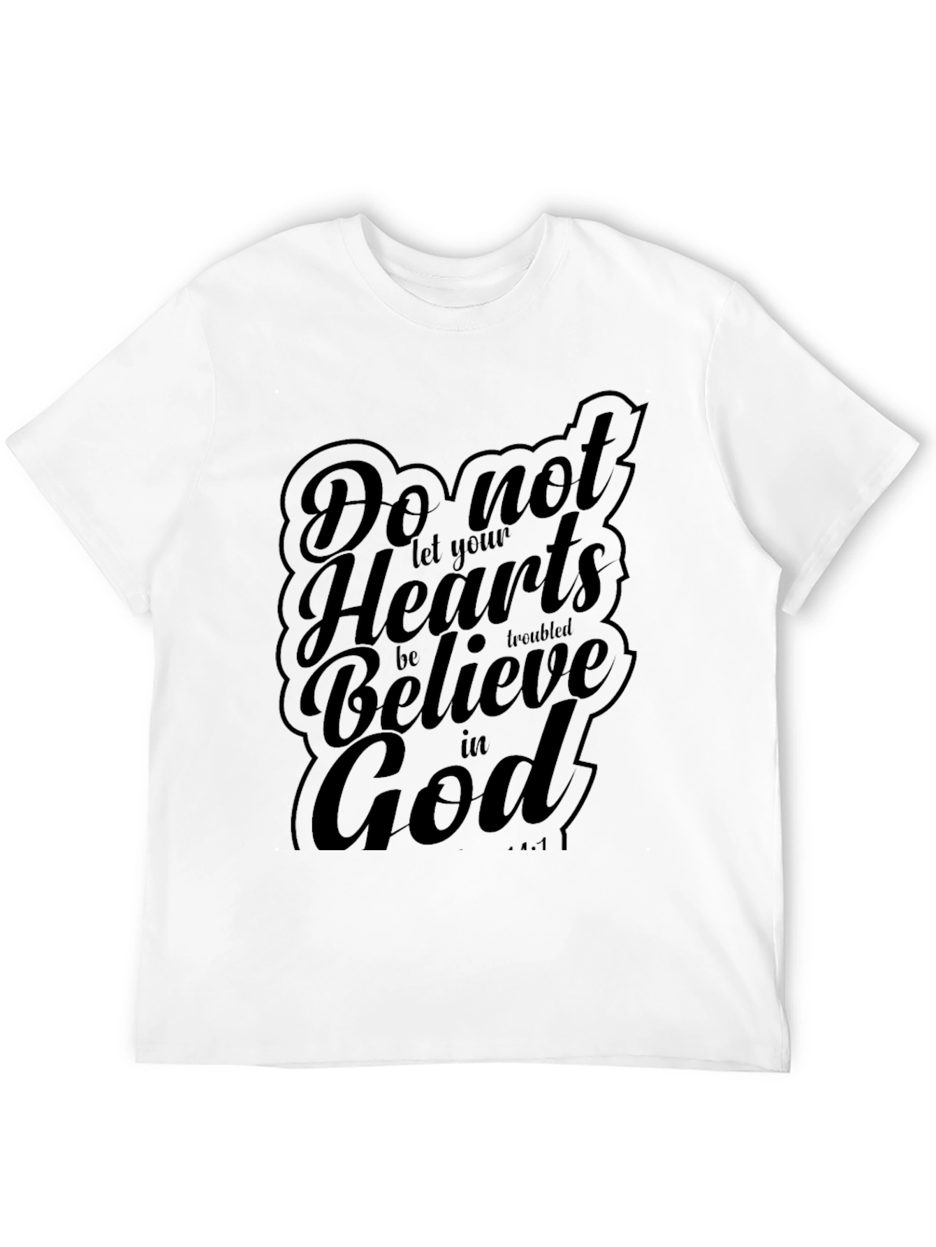 Faith Inspired Tee - Believe in God Graphic T-Shirt