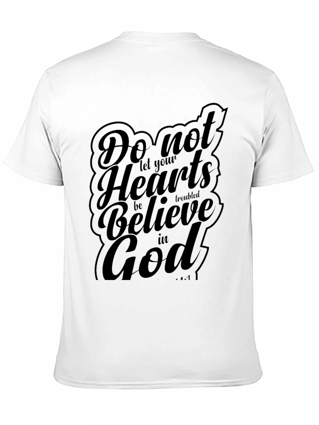 Faith Inspired Tee - Believe in God Graphic T-Shirt
