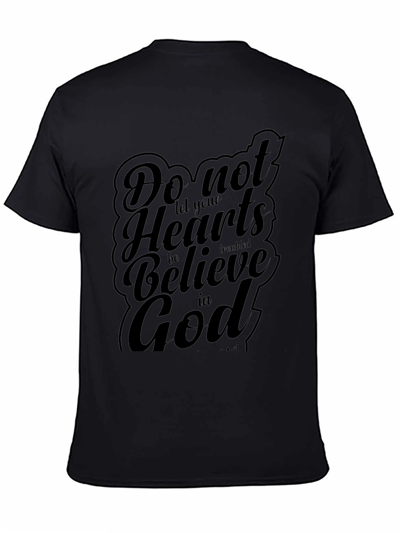 Faith Inspired Tee - Believe in God Graphic T-Shirt