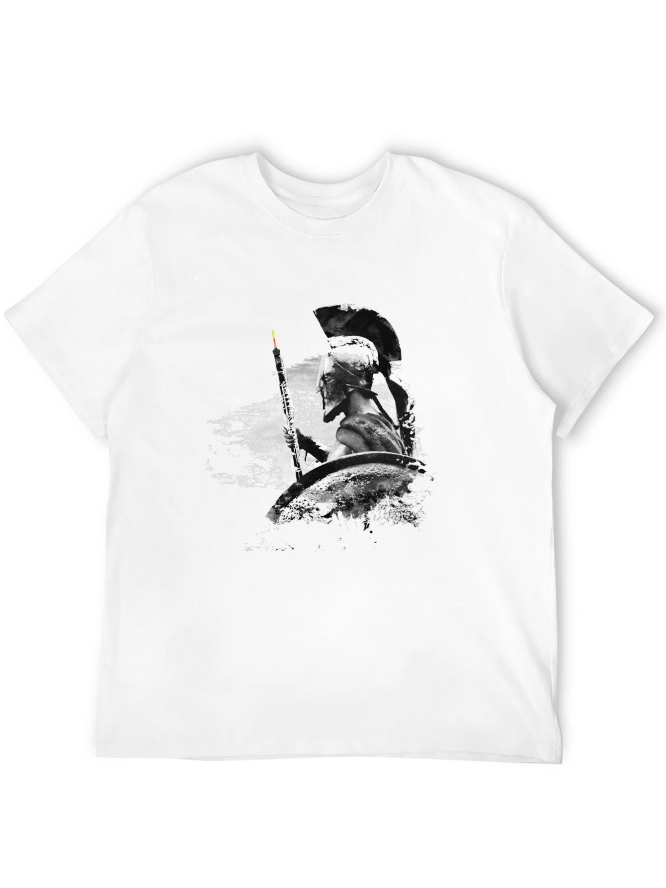 Warrior Graphic Black T-Shirt