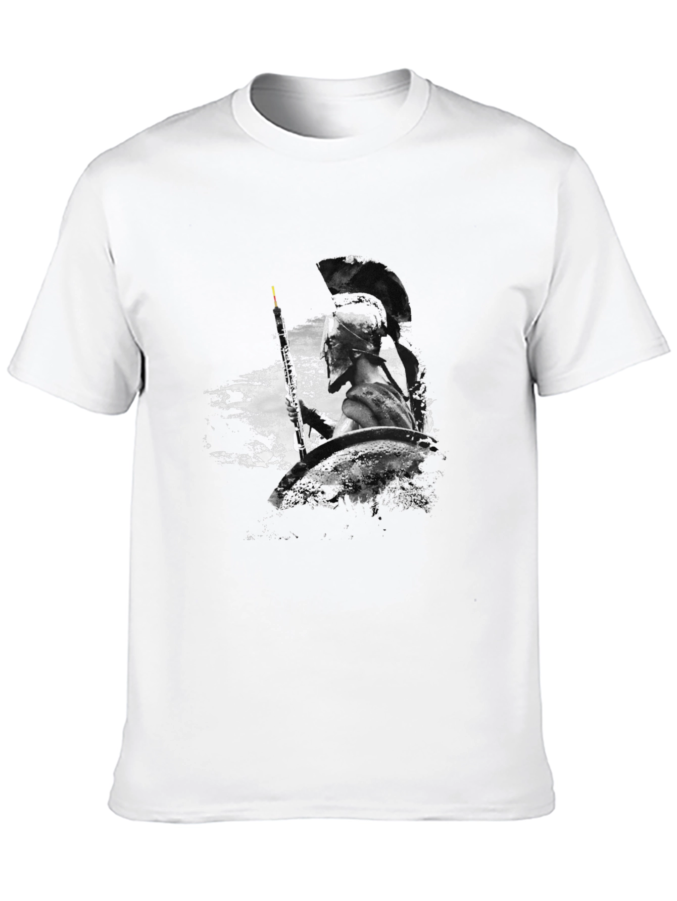 Warrior Graphic Black T-Shirt