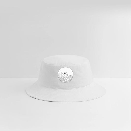 Whimsical Cat Sailor Coloring Design