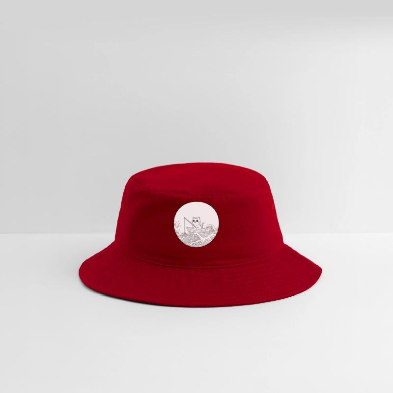 Whimsical Cat Sailor Coloring Design