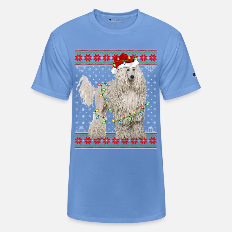 White Corded Dog Ugly Christmas Lights