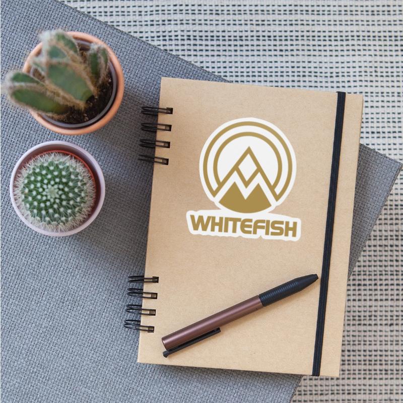 Whitefish Ski Resort Vacation Souvenir