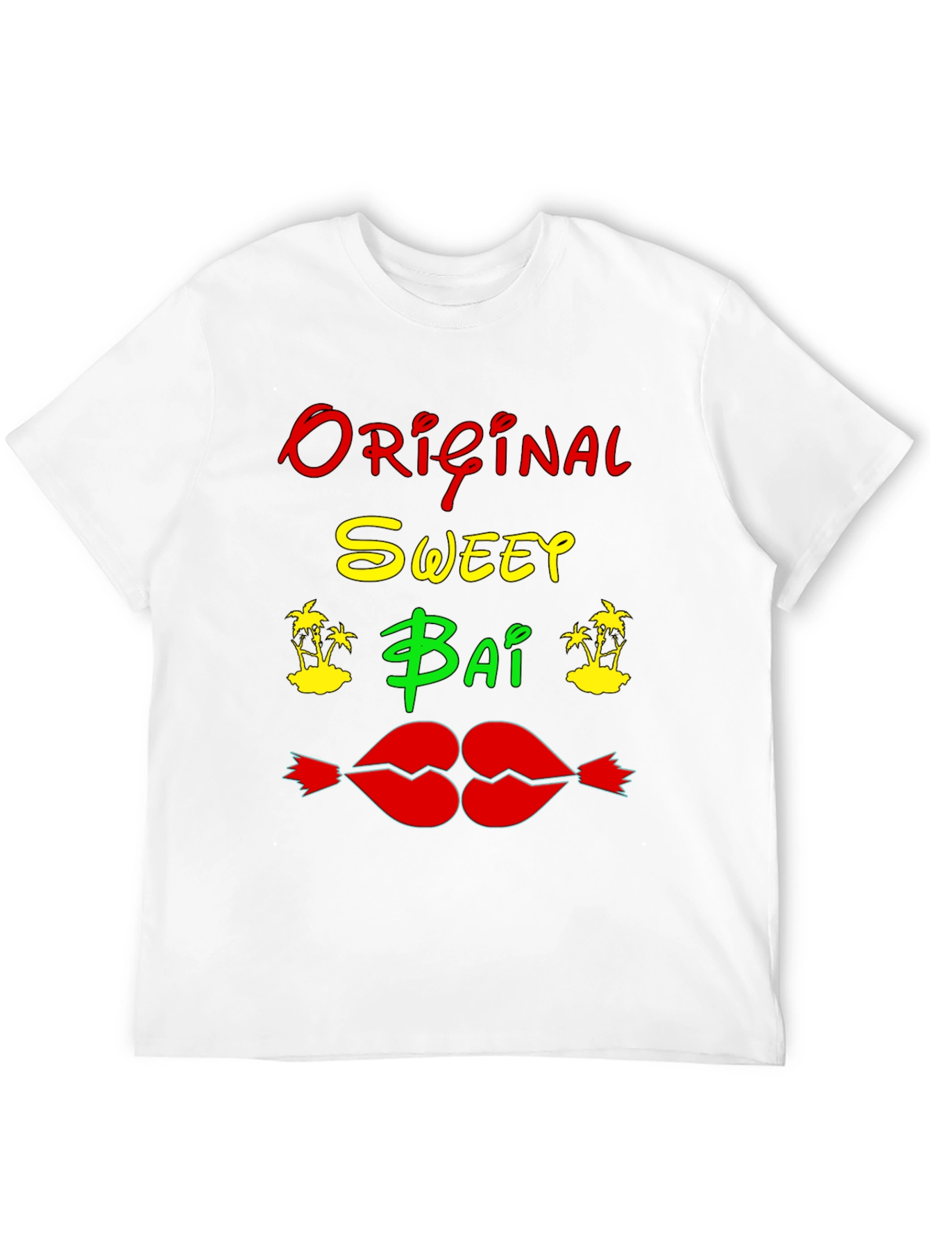 Original Sweey Bai Black T-Shirt Graphic Design