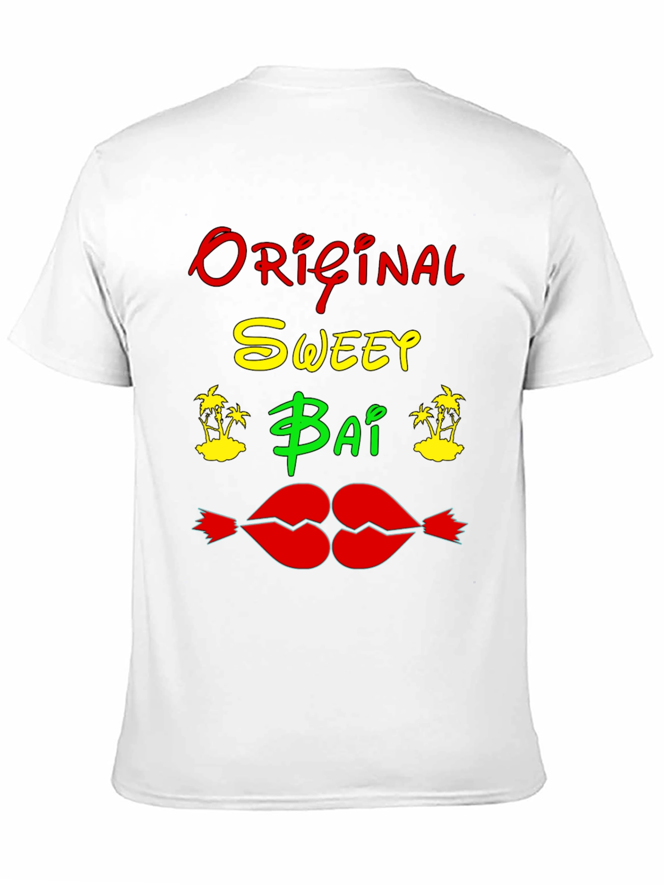 Original Sweey Bai Black T-Shirt Graphic Design