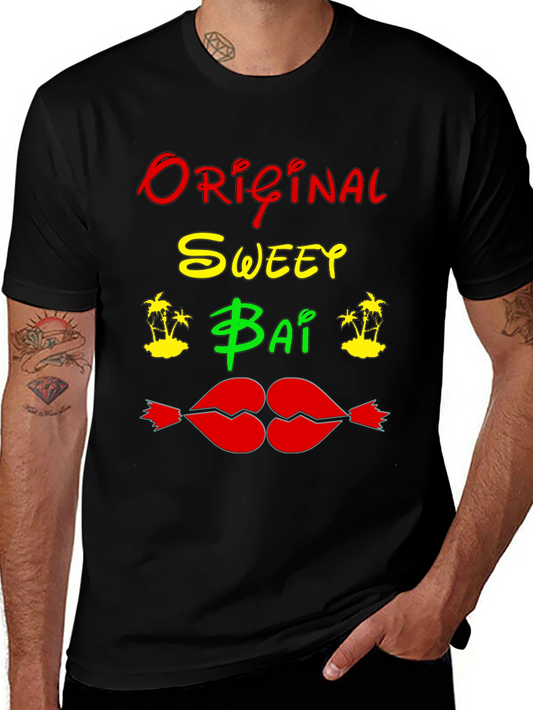 Original Sweey Bai Black T-Shirt Graphic Design