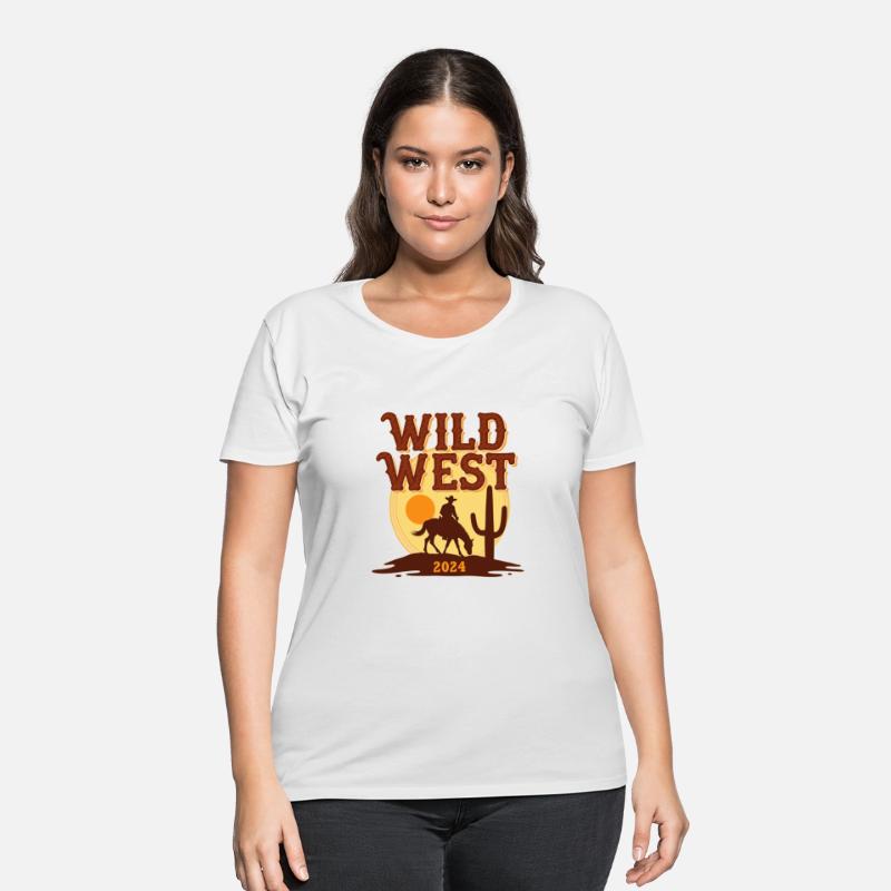 Wild West 2024 cowboy horse sunset motif 4