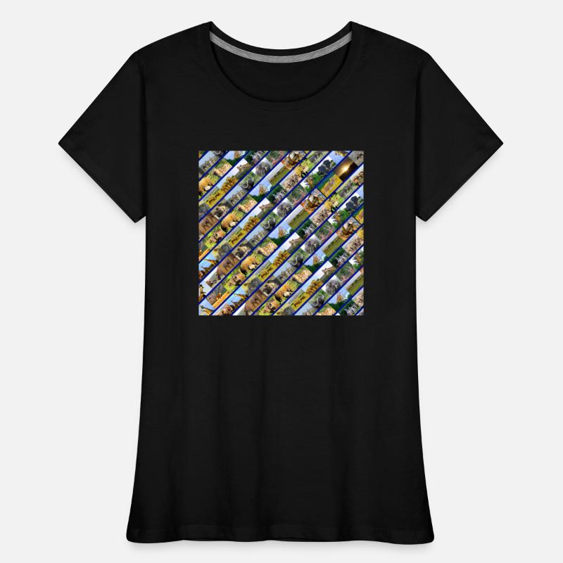 Wildlife Stripe blue Collage