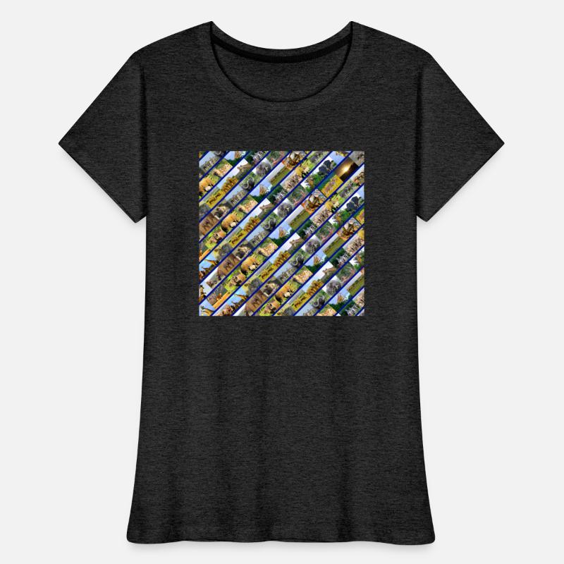 Wildlife Stripe blue Collage