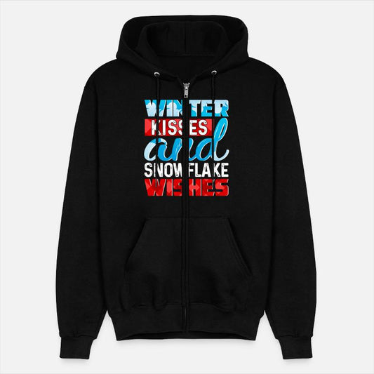 Winter Kisses And Snowflake Wishes