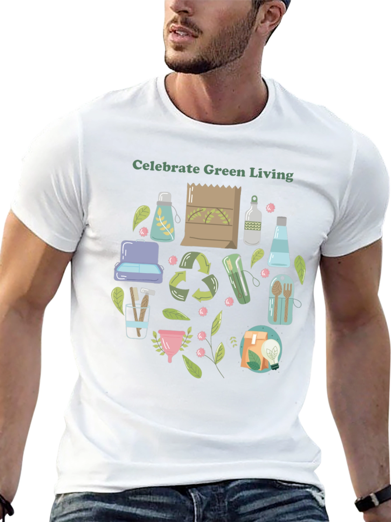 Eco-Friendly Living T-Shirt