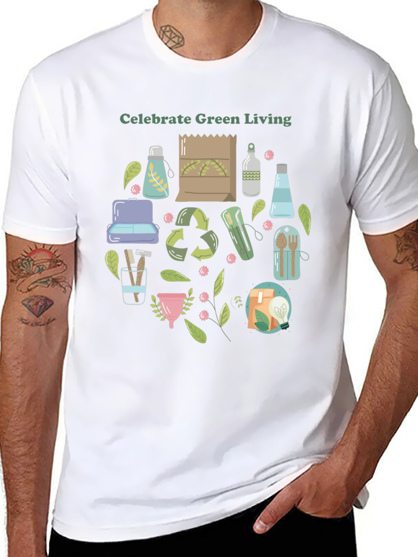 Eco-Friendly Living T-Shirt