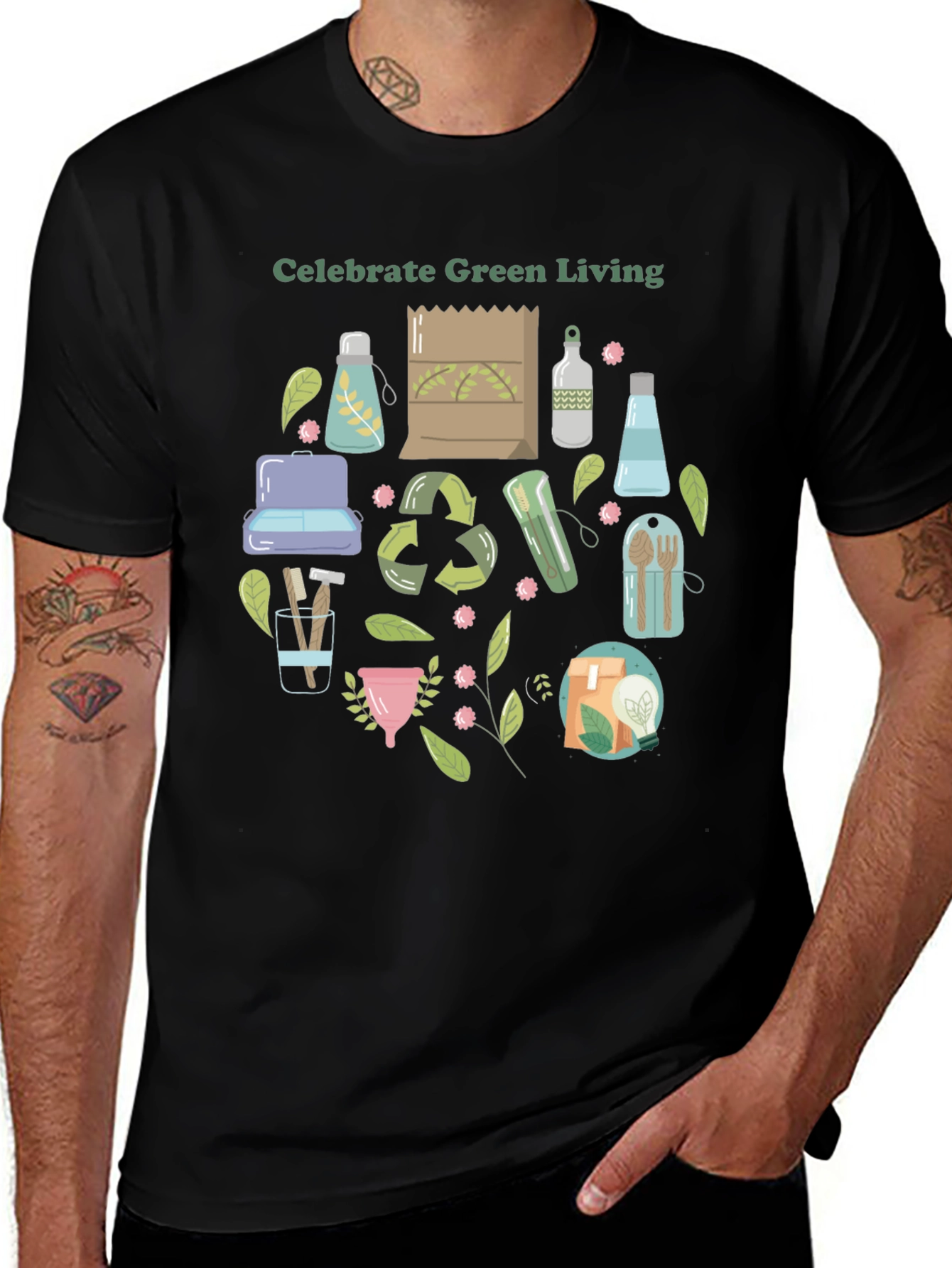 Eco-Friendly Living T-Shirt