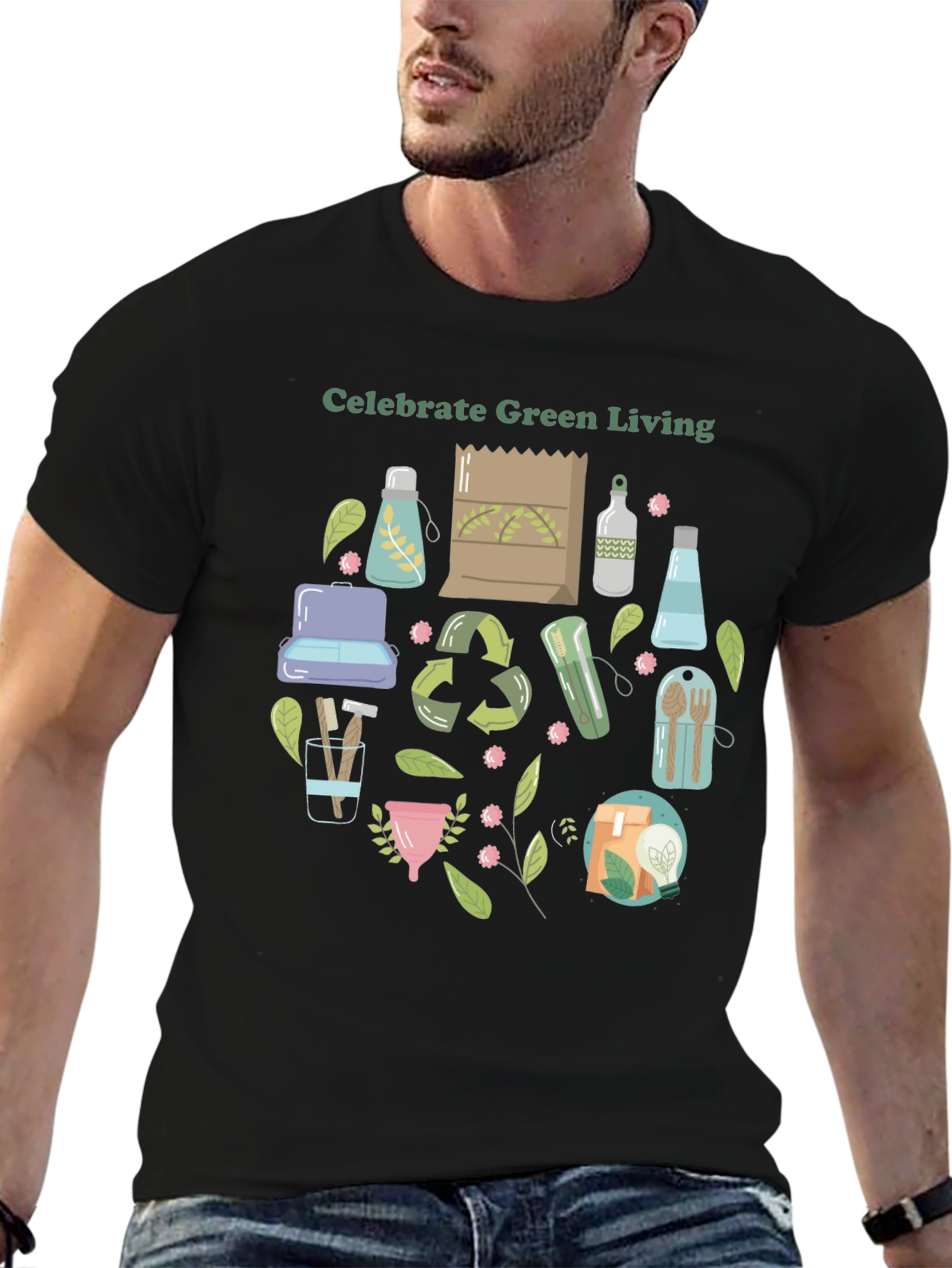 Eco-Friendly Living T-Shirt