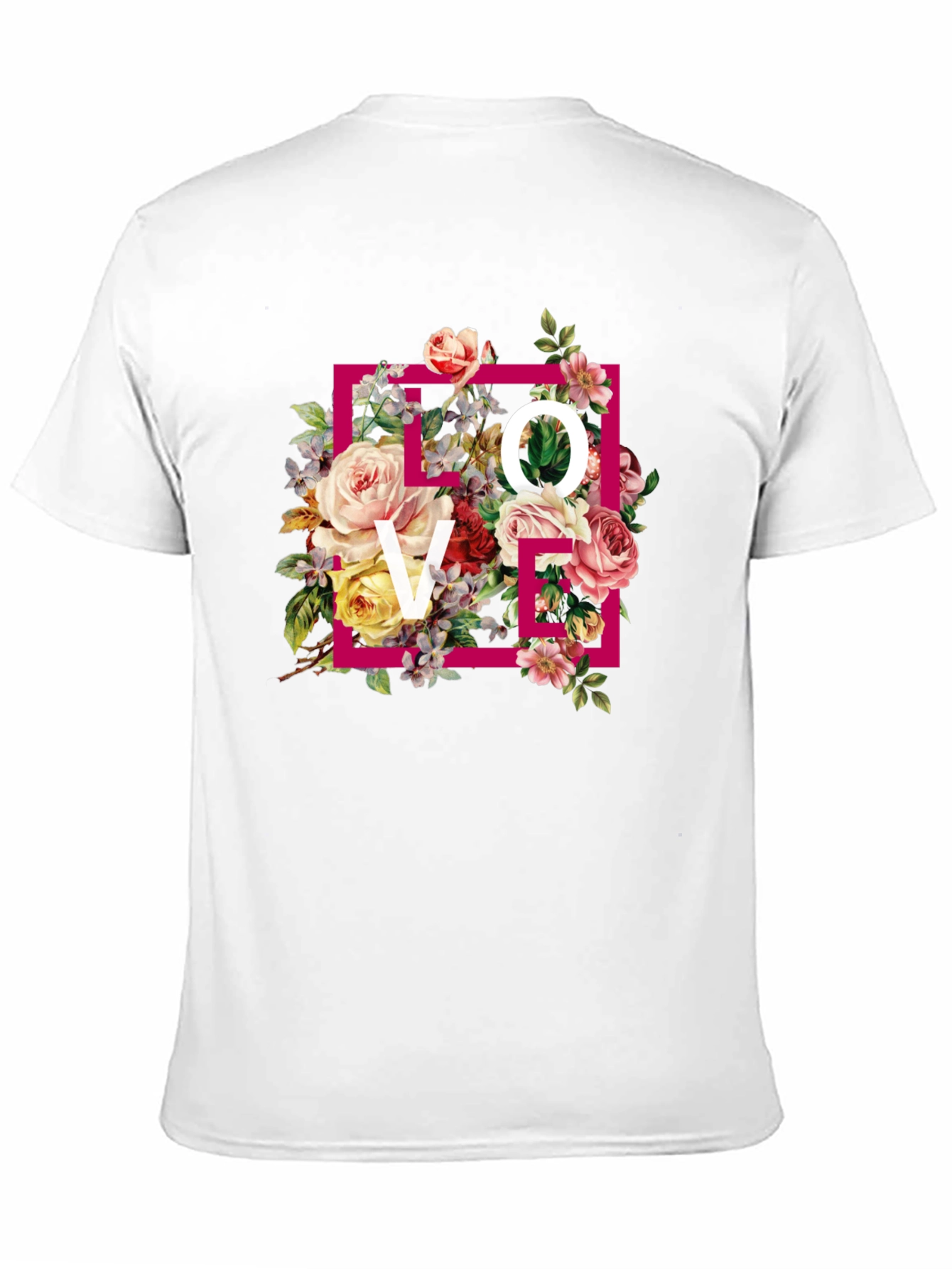 Floral Love Graphic T-Shirt - Stylish & Trendy