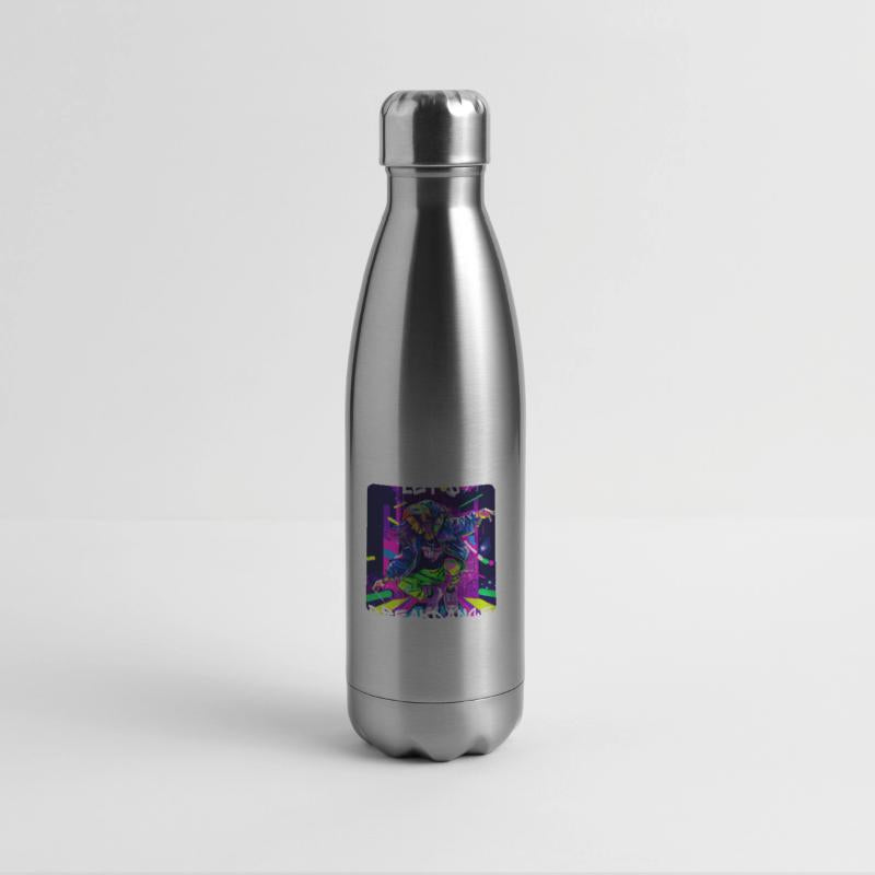 Woman Dancing Breakdance On The Street In