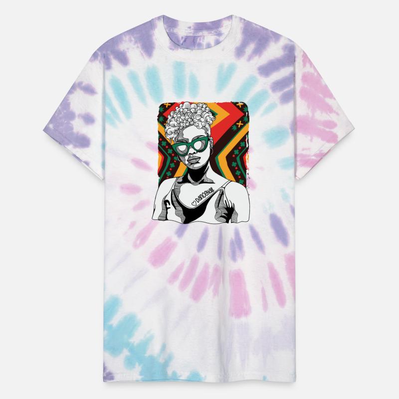 Woman with Dancehall tattoo