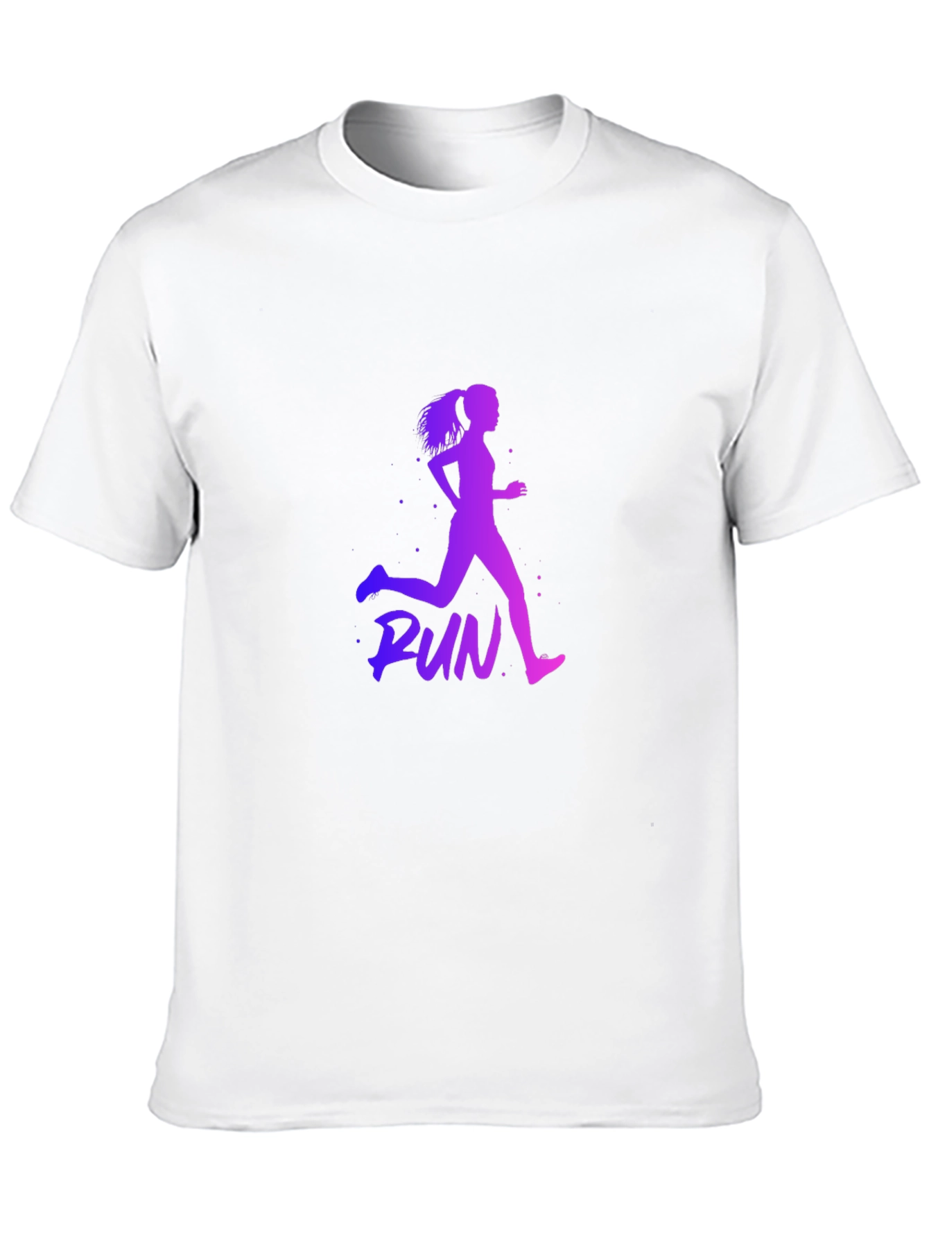 Runner Graphic Tee - Black Fitness Apparel