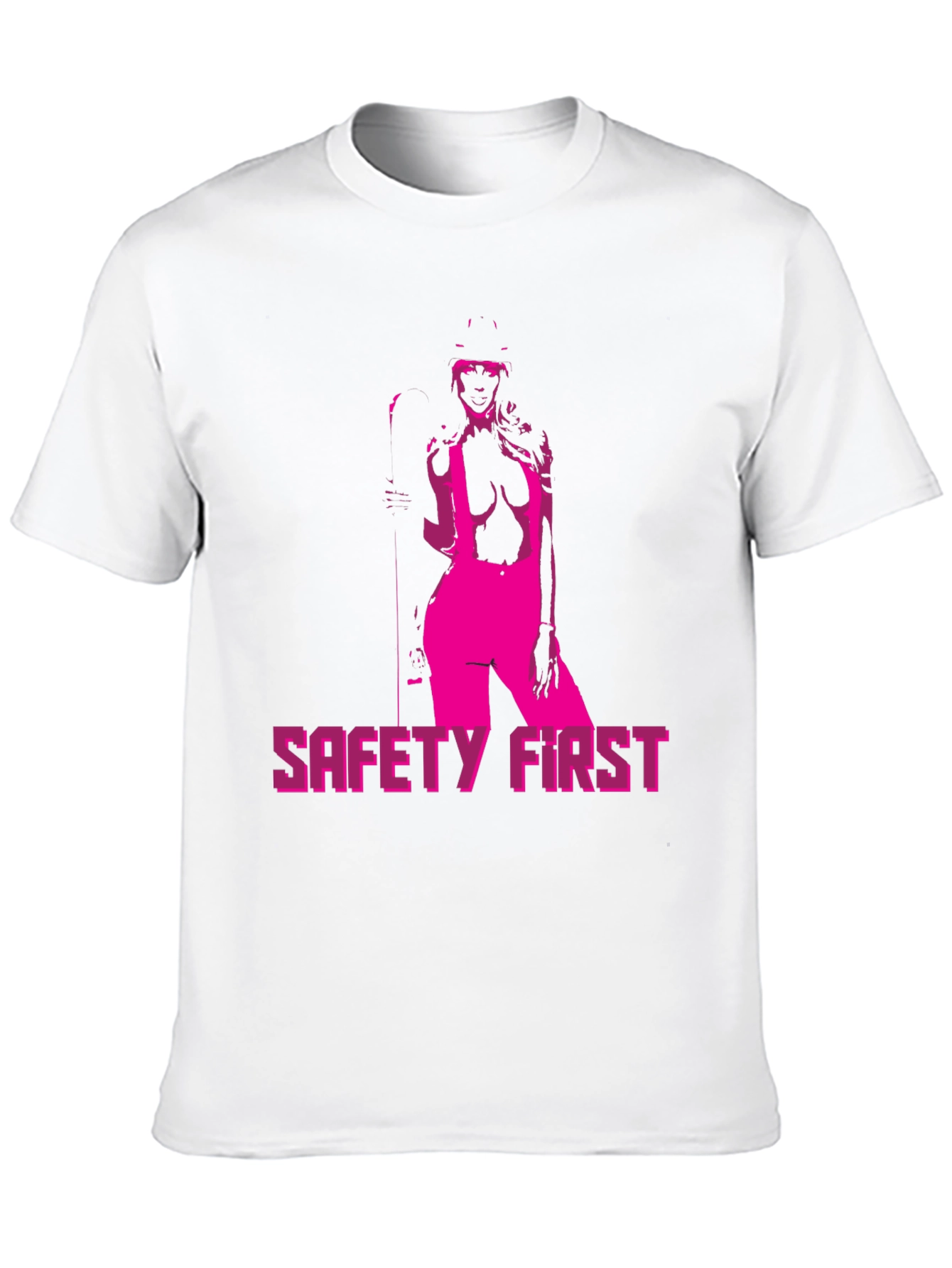 Safety First Graphic Tee - Risque Humor