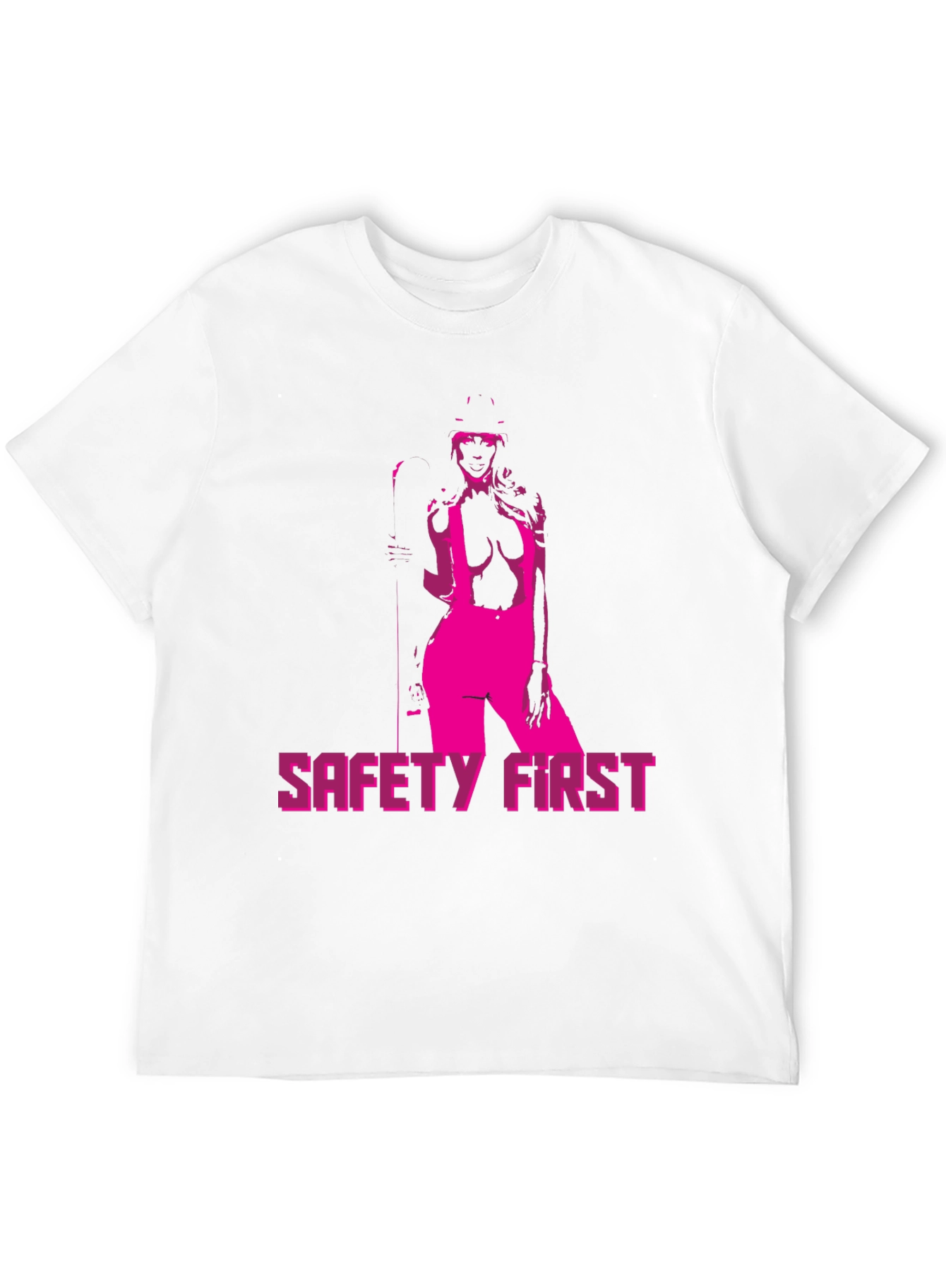 Safety First Graphic Tee - Risque Humor
