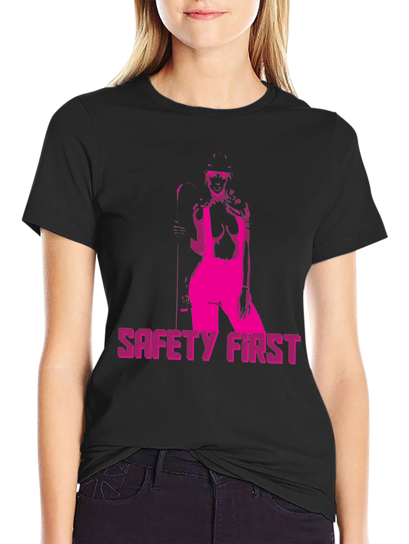 Safety First Graphic Tee - Risque Humor