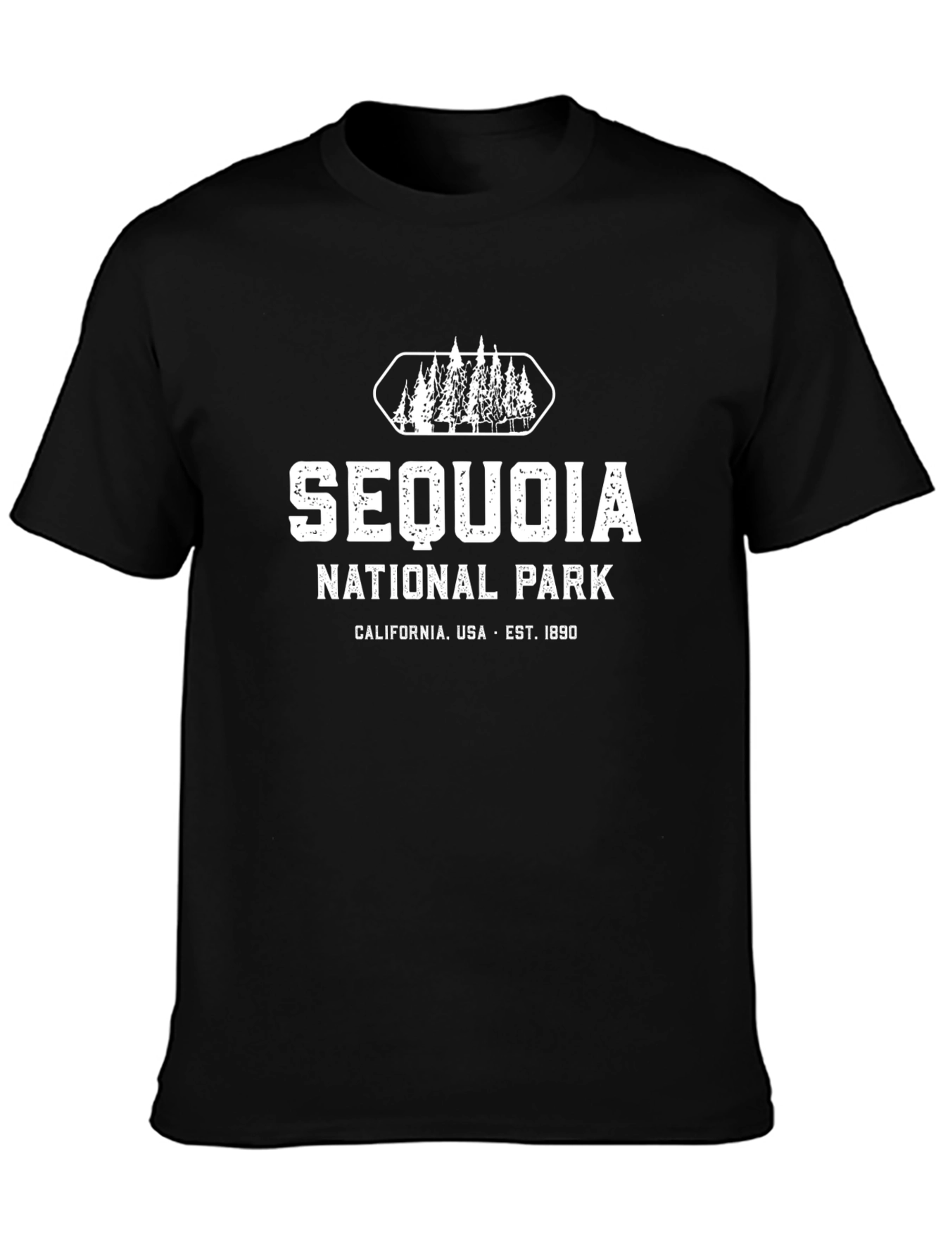 Sequoia National Park T-Shirt - Black