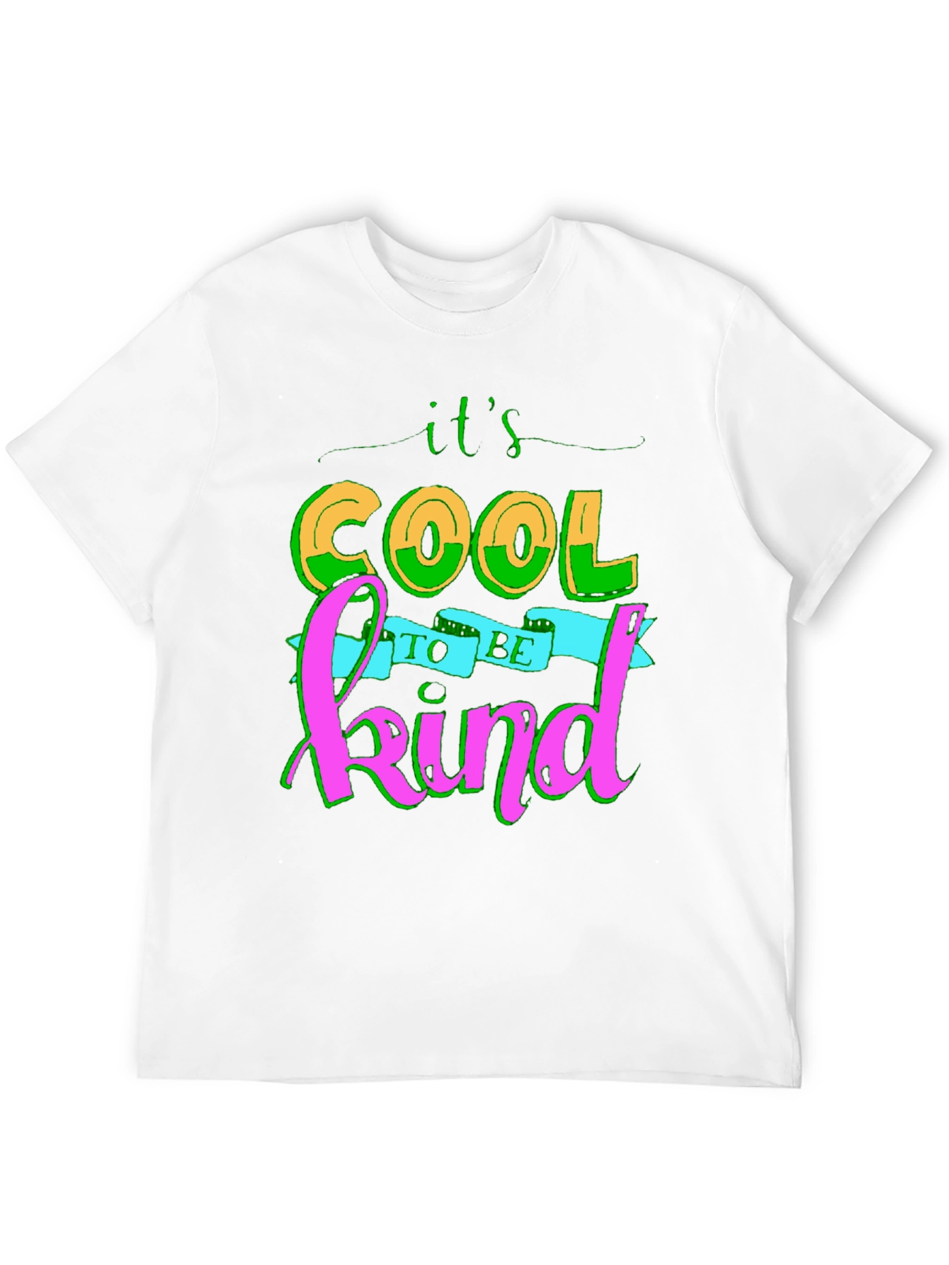 Its Cool to be Kind Black Tee