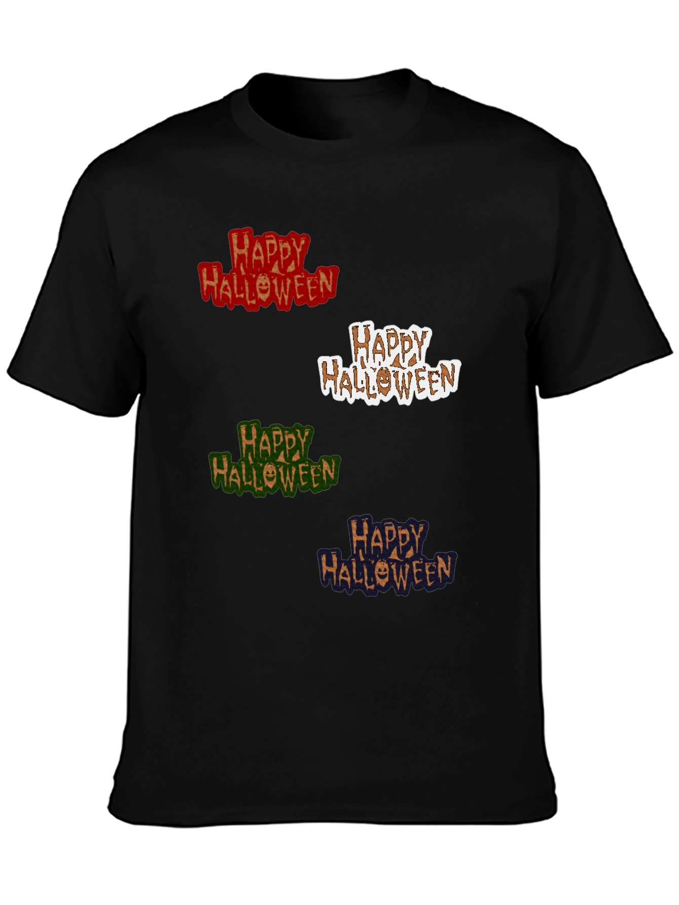 Happy Halloween T-Shirt - Festive & Fun!