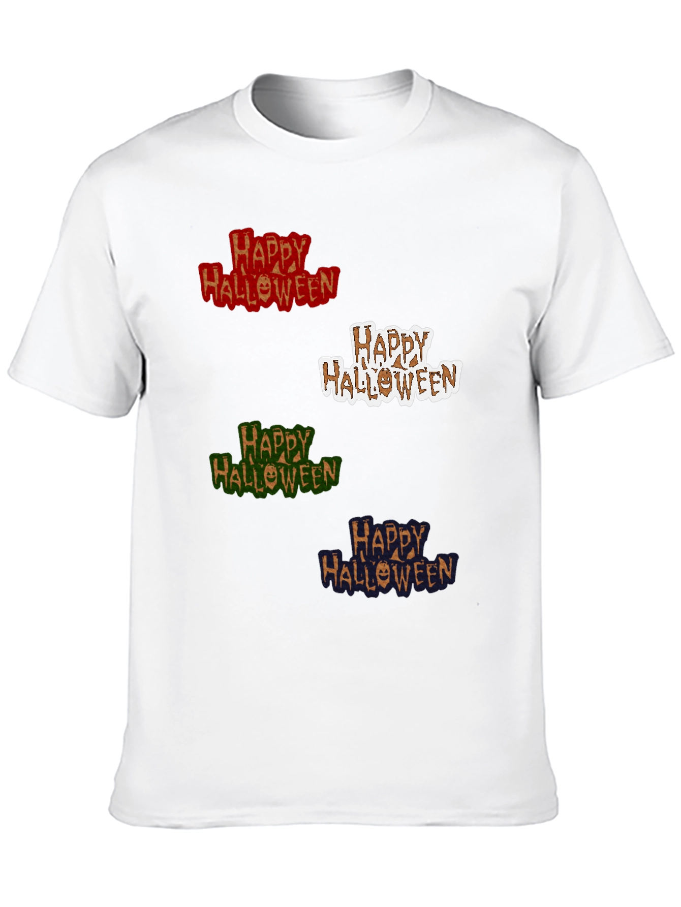 Happy Halloween T-Shirt - Festive & Fun!
