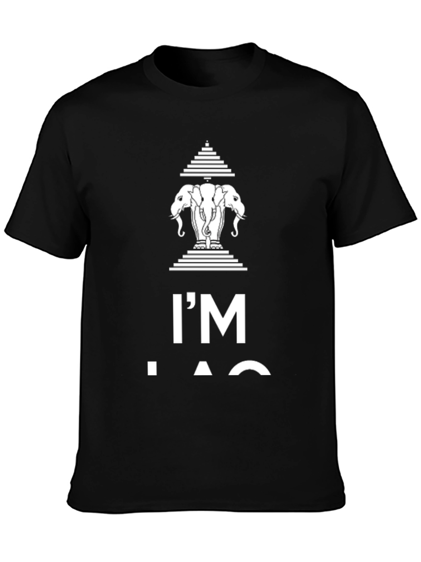 Im Lao Black T-Shirt