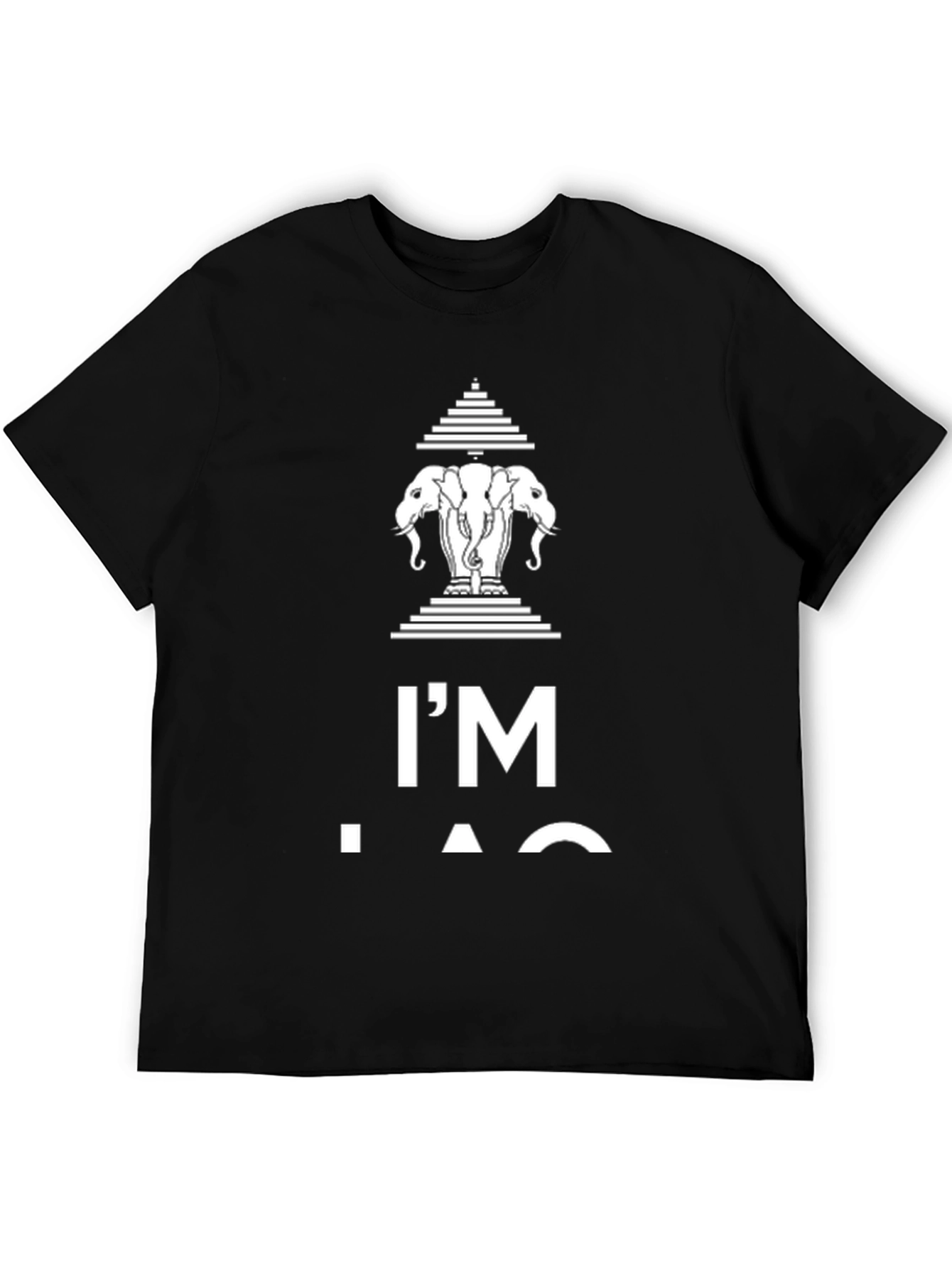 Im Lao Black T-Shirt