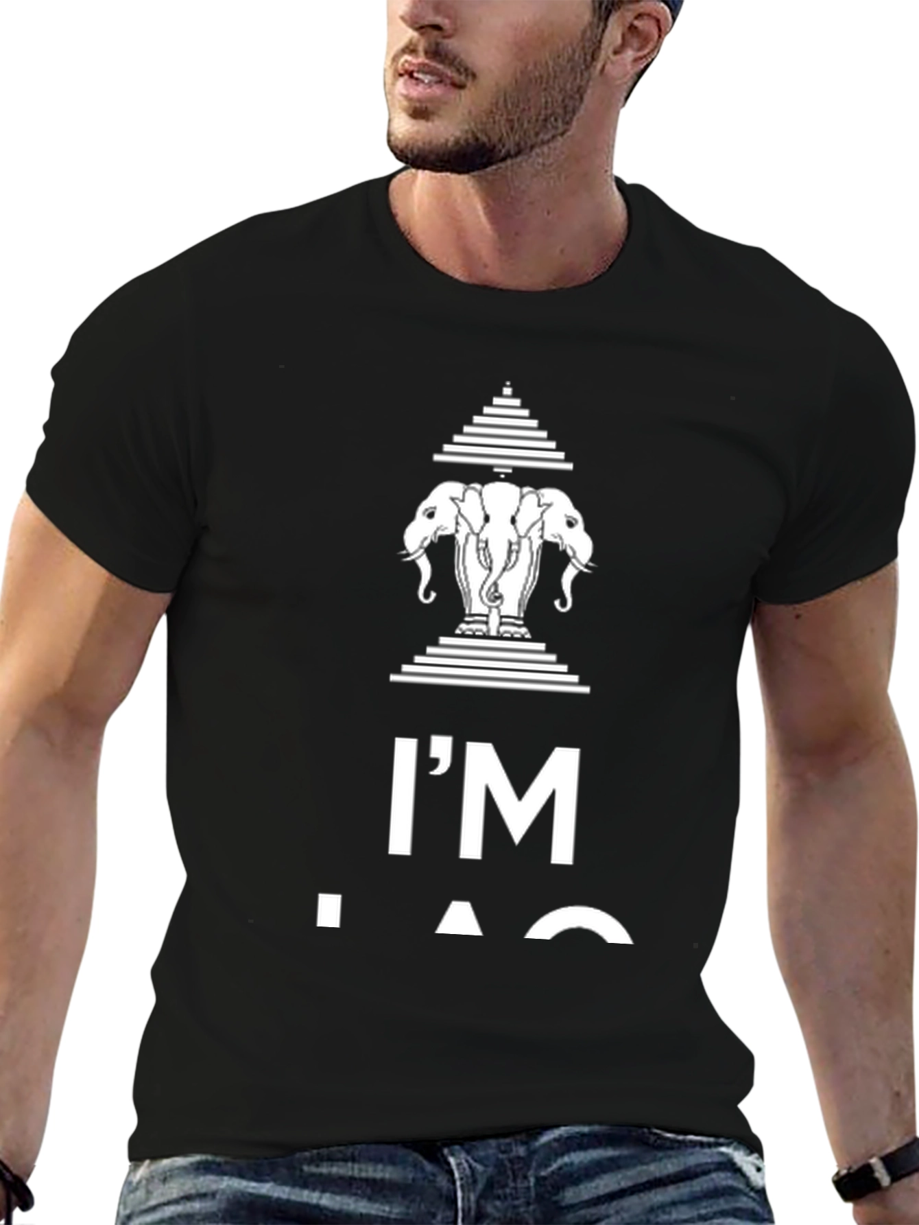 Im Lao Black T-Shirt