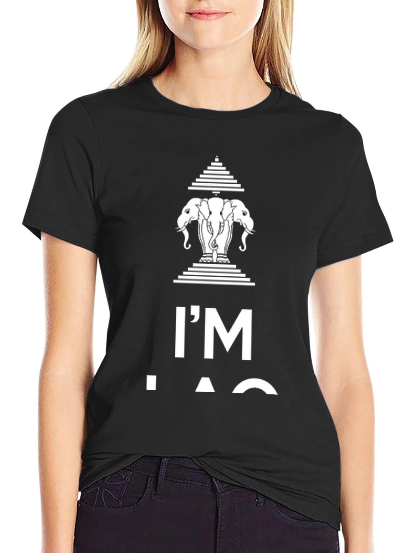 Im Lao Black T-Shirt
