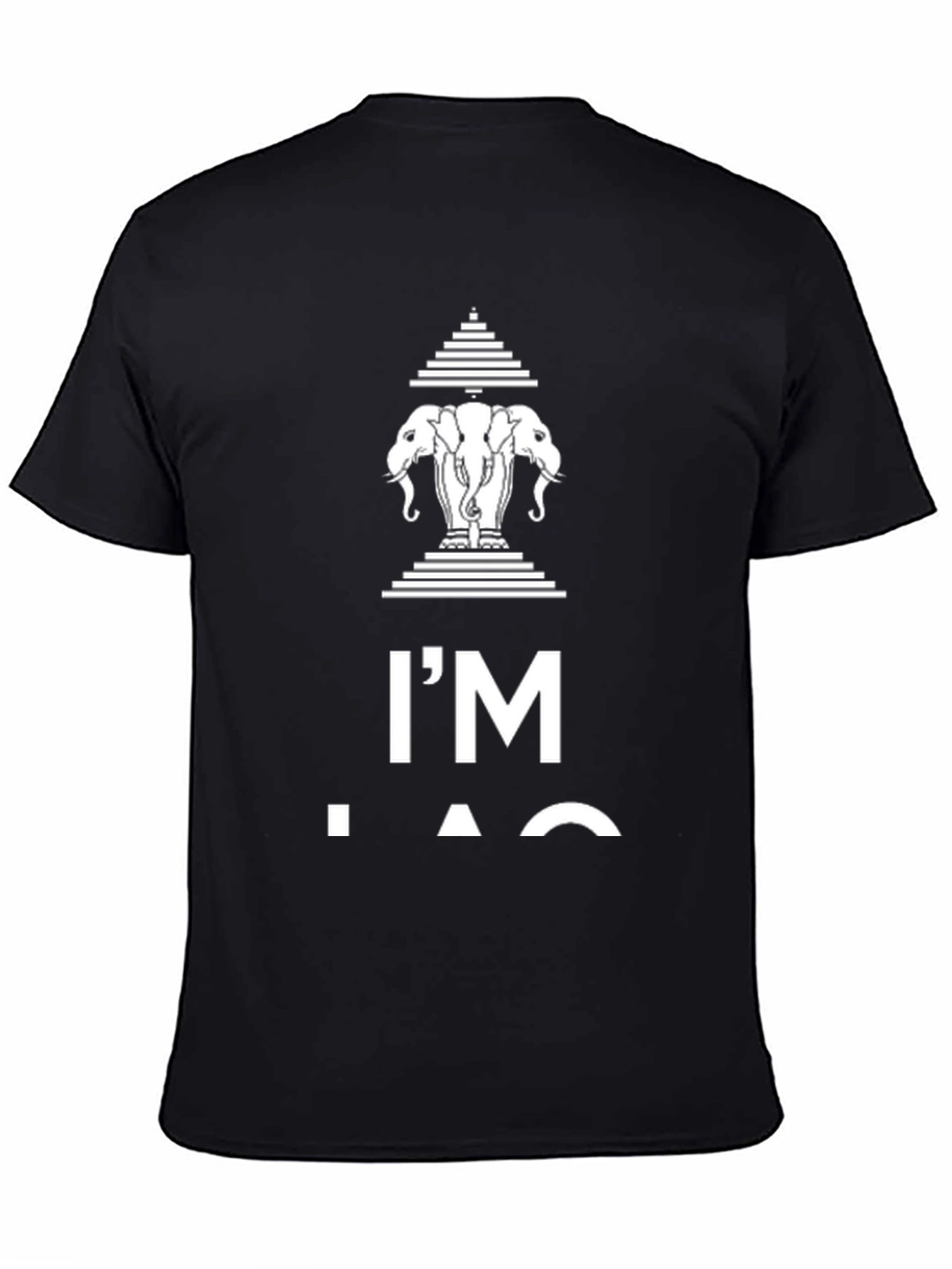 Im Lao Black T-Shirt