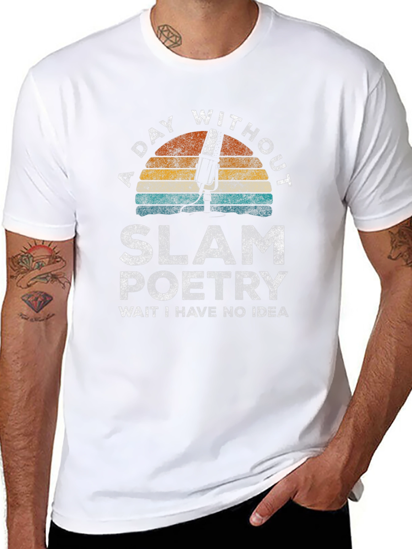 Slam Poetry T-Shirt - A Day Without Design