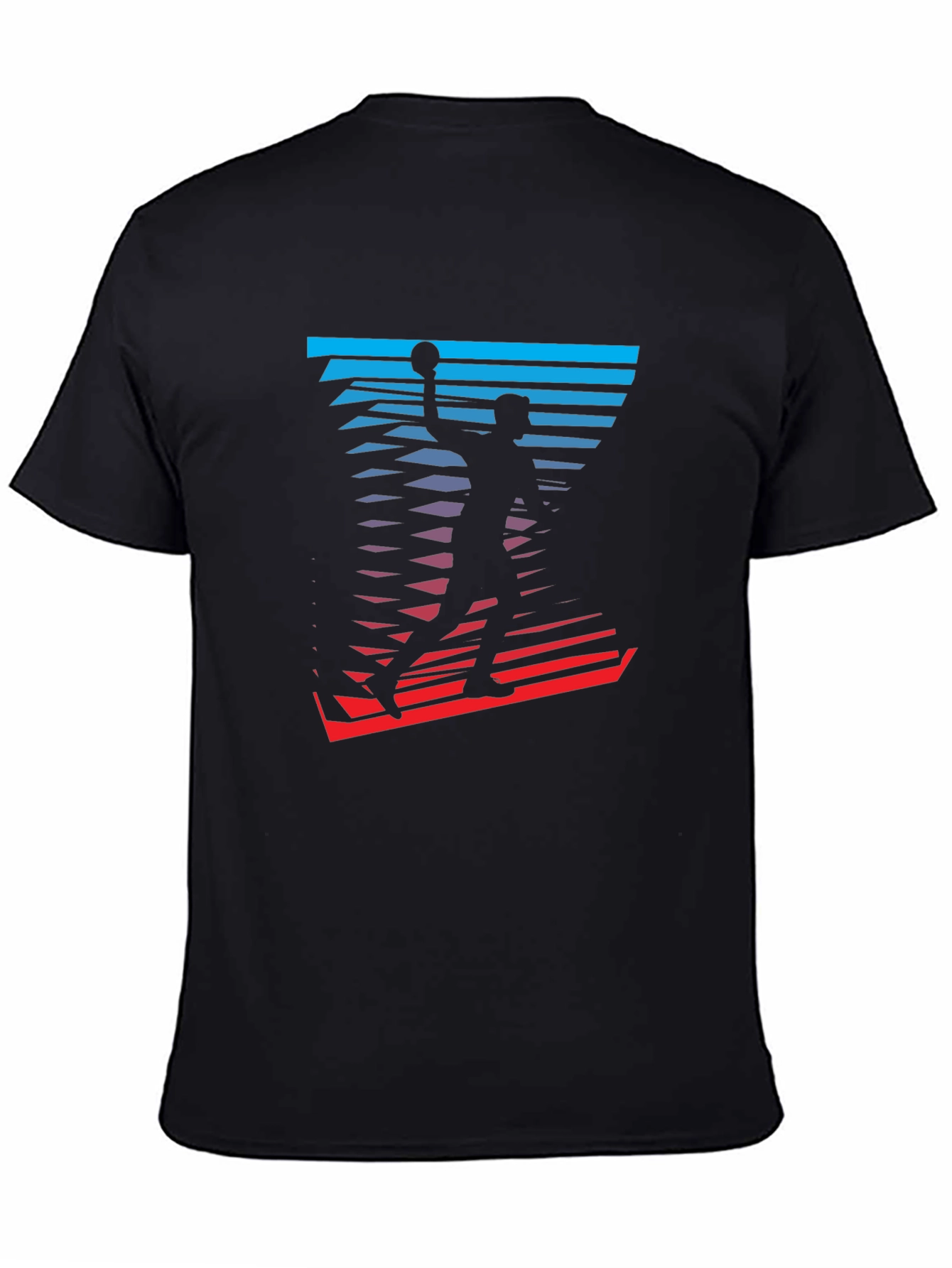 Basketball Player Graphic Tee - Stylish Mens T-Shirt