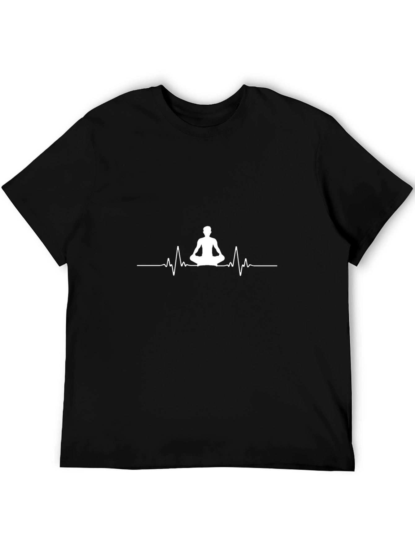 Yoga Heartbeat T-Shirt - Meditate in Style!