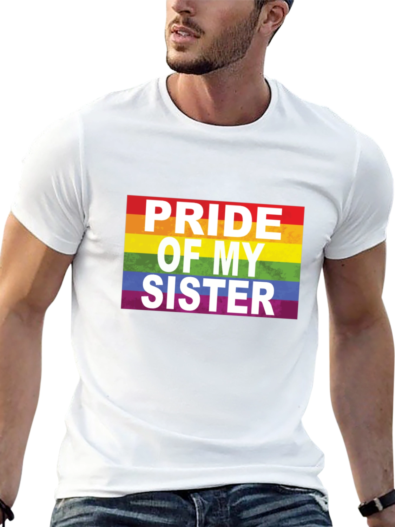 Pride of My Sister Rainbow T-Shirt