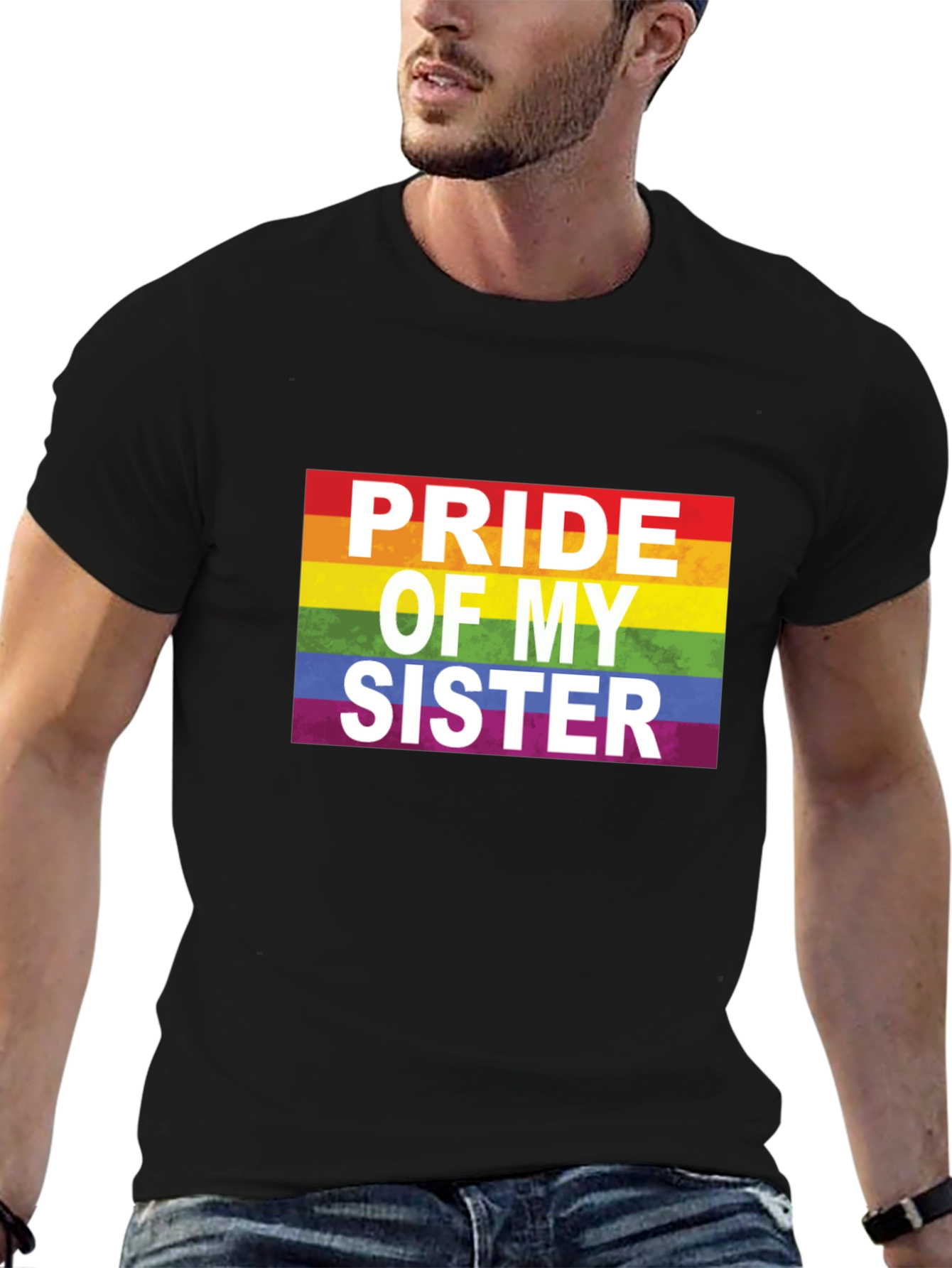 Pride of My Sister Rainbow T-Shirt