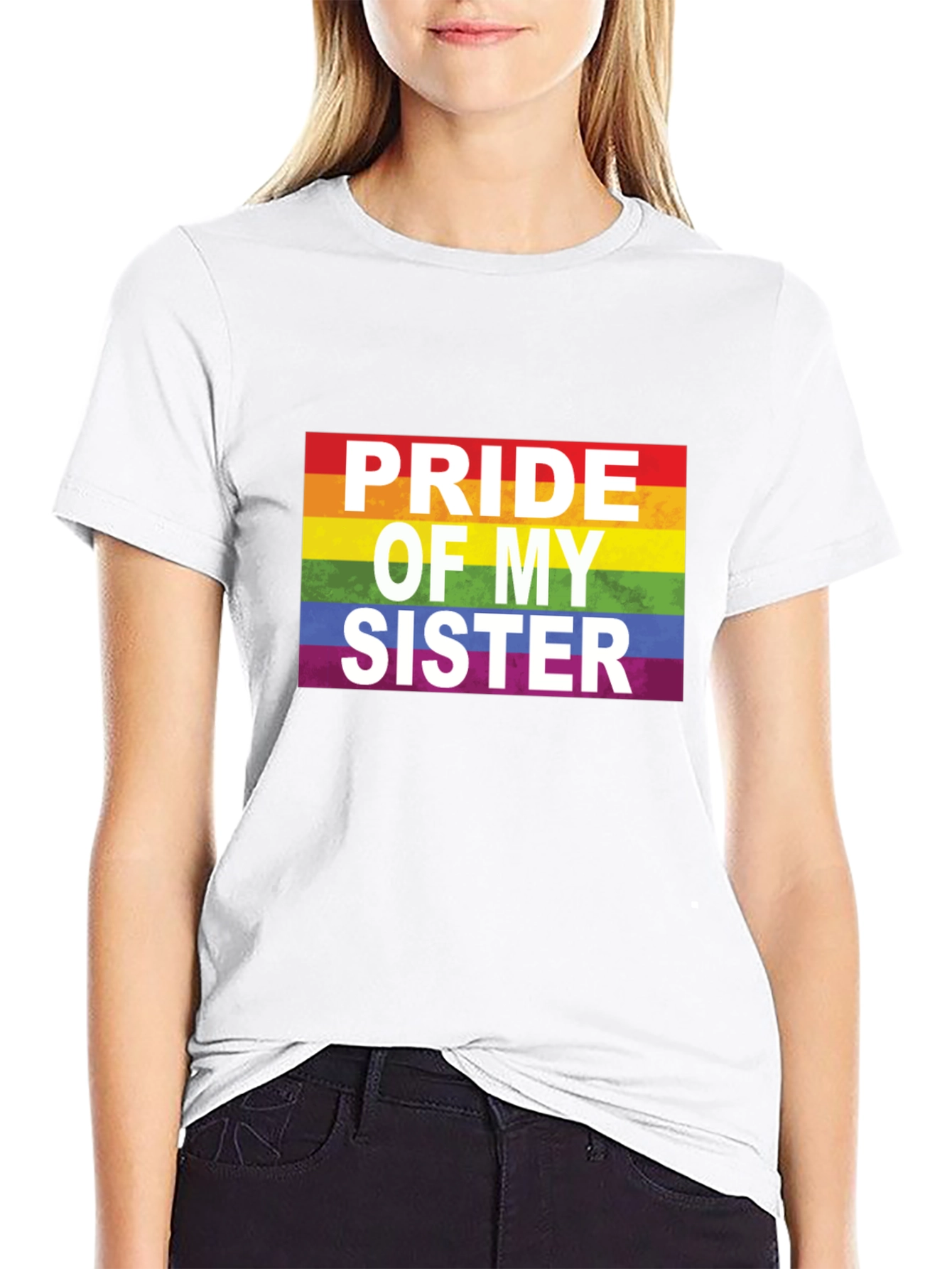 Pride of My Sister Rainbow T-Shirt